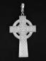 Mobile Preview: Keltisches Kreuz mit keltischen Knoten in 925 Silber Anhänger